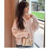 岡部あゆみさんコラボ ローゲージニットカーディガンN1203 ローゲージニット | KOBE LETTUCE | 詳細画像17