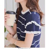 ティアードスリーブサマーニットトップス［N1223］サマーニット トップス 夏 | KOBE LETTUCE | 詳細画像3 