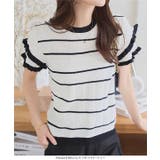 ティアードスリーブサマーニットトップス［N1223］サマーニット トップス 夏 | KOBE LETTUCE | 詳細画像6 