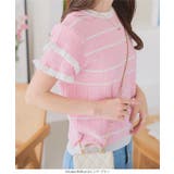 ティアードスリーブサマーニットトップス［N1223］サマーニット トップス 夏 | KOBE LETTUCE | 詳細画像8 