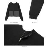 ファー切り替えニットコート ファー切り替え ニットコート | KOBE LETTUCE | 詳細画像13