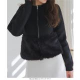 ファー切り替えニットコート ファー切り替え ニットコート | KOBE LETTUCE | 詳細画像8