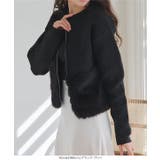 ファー切り替えニットコート ファー切り替え ニットコート | KOBE LETTUCE | 詳細画像9