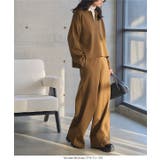 スポンディッシュニットスキッパートップス×ワイドパンツセットアップ トップス × | KOBE LETTUCE | 詳細画像9