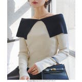 前後2way オフショルニット［N1259］ 前後2way | KOBE LETTUCE | 詳細画像2 