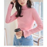 袖先取り外しOKフレアスリーブニットトップス［N1264］ リブニット ハイネッ… | KOBE LETTUCE | 詳細画像4 