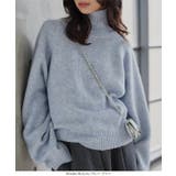 ハイネック起毛糸ニットトップス ハイネック ニット | KOBE LETTUCE | 詳細画像3 