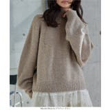 ハイネック起毛糸ニットトップス ハイネック ニット | KOBE LETTUCE | 詳細画像7 