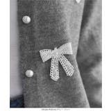 リボンニットカーディガン リボンニットカーディガン レディース | KOBE LETTUCE | 詳細画像6