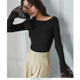 袖口レースリブニットトップス［N1287］ ニット セーター | KOBE LETTUCE | 詳細画像10 