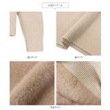 選べる2タイプ裏シャギー暖かニットトップス［N1292］ ハイネック or | KOBE LETTUCE | 詳細画像25 