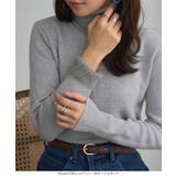 選べる2タイプ裏シャギー暖かニットトップス［N1292］ ハイネック or | KOBE LETTUCE | 詳細画像13 