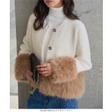 ファードッキング金ボタンニットジャケットコート ファードッキング 金ボタン | KOBE LETTUCE | 詳細画像5