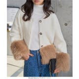 ファードッキング金ボタンニットジャケットコート ファードッキング 金ボタン | KOBE LETTUCE | 詳細画像6