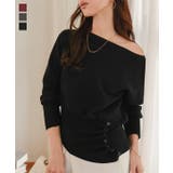 ウエストボタンドルマンニット ウエストボタン ドルマンニット | KOBE LETTUCE | 詳細画像1 