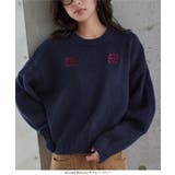 ロゴ刺繍ニットトップス ロゴ刺繍 ニット | KOBE LETTUCE | 詳細画像5 