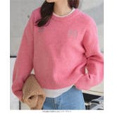 ロゴ刺繍ニットトップス ロゴ刺繍 ニット | KOBE LETTUCE | 詳細画像6 