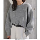 ロゴ刺繍ニットトップス ロゴ刺繍 ニット | KOBE LETTUCE | 詳細画像10 