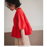 ケーブルスリーブペプラムニットトップス［N1312］ ペプラムトップス ニット | KOBE LETTUCE | 詳細画像4 