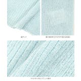 ショート丈シアーポロニット［N1315］ ショート丈 シアー | KOBE LETTUCE | 詳細画像11 