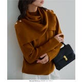 ストールレイヤード風ニット［N1325］ ストール ニット | KOBE LETTUCE | 詳細画像6 