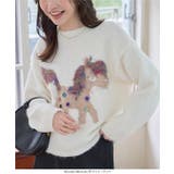 祝 午年！ポニー柄ｊもっちりニット［N1328］ ニット | KOBE LETTUCE | 詳細画像3 