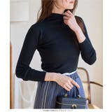 ハイネックハイゲージニット［N1329］ ニット ハイネック | KOBE LETTUCE | 詳細画像12 