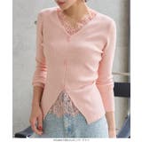 レースドッキングニット［N1330］ | KOBE LETTUCE | 詳細画像2 