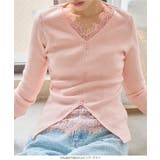 レースドッキングニット［N1330］ | KOBE LETTUCE | 詳細画像3 