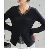 レースドッキングニット［N1330］ | KOBE LETTUCE | 詳細画像9 