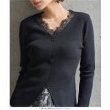 レースドッキングニット［N1330］ | KOBE LETTUCE | 詳細画像10 