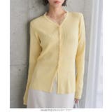 レースリブニットカーディガン［N1332］ | KOBE LETTUCE | 詳細画像2 