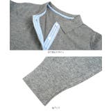 ストライプ切替ポロニットカーディガン［N1335］ ポロニット カーディガン | KOBE LETTUCE | 詳細画像11 