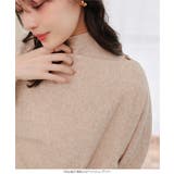 ハイネックニット×ボートネックニットトップス［N1336］ | KOBE LETTUCE | 詳細画像4 