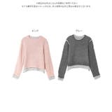 モヘアタッチレイヤード風ニットトップス［N1342］ | KOBE LETTUCE | 詳細画像8 