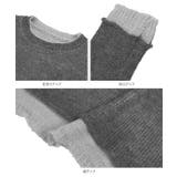 モヘアタッチレイヤード風ニットトップス［N1342］ | KOBE LETTUCE | 詳細画像10 