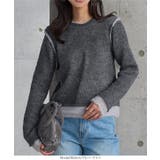 モヘアタッチレイヤード風ニットトップス［N1342］ | KOBE LETTUCE | 詳細画像4 