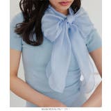 リボンボウタイ半袖サマーニット［N1353］ リボンボウタイ 半袖 | KOBE LETTUCE | 詳細画像6 