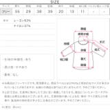 深Uネック半袖シアーリブニットトップス［N2244］ 深Uネック 半袖 | KOBE LETTUCE | 詳細画像17 