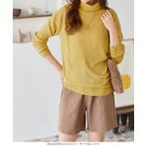 イエロー | おうちで洗えるカシミアタッチニット［N55FF］ | KOBE LETTUCE