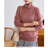 おうちで洗えるカシミアタッチニット［N55FF］ | KOBE LETTUCE | 詳細画像22 