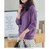 おうちで洗えるカシミアタッチニット［N55FF］ | KOBE LETTUCE | 詳細画像24 