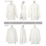 UVカット ラッシュガード ウエストストリングオーバーブラウス［S193] | KOBE LETTUCE | 詳細画像38 