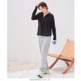 UVカット ラッシュガード 前後2way指穴付き裾ドロストトップス［S214] | KOBE LETTUCE | 詳細画像14 