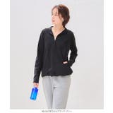 UVカット ラッシュガード 前後2way指穴付き裾ドロストトップス［S214] | KOBE LETTUCE | 詳細画像15 