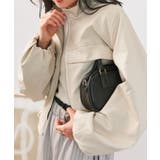 アイボリー | 裾バルーンレザーブルゾン［K1441］ レザーブルゾン 裾バルーン | KOBE LETTUCE