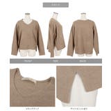 洗濯可能 ウォッシャブル Vネック | KOBE LETTUCE | 詳細画像24 