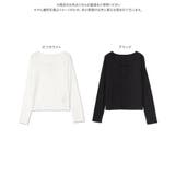 アイレットリブヘンリーネックトップス［C7797］ ヘンリーネック トップス | KOBE LETTUCE | 詳細画像9 