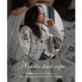 ノルディックニットトップス ノルディック ニット | KOBE LETTUCE | 詳細画像2 
