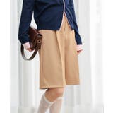 ベージュ | フロントタックハーフパンツ［M4396］ | KOBE LETTUCE